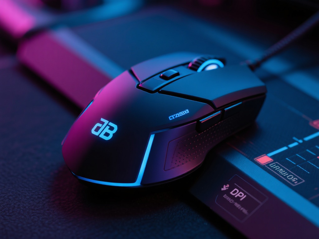 值得一提的是，该鼠标的DPI可调节范围广泛，专业玩